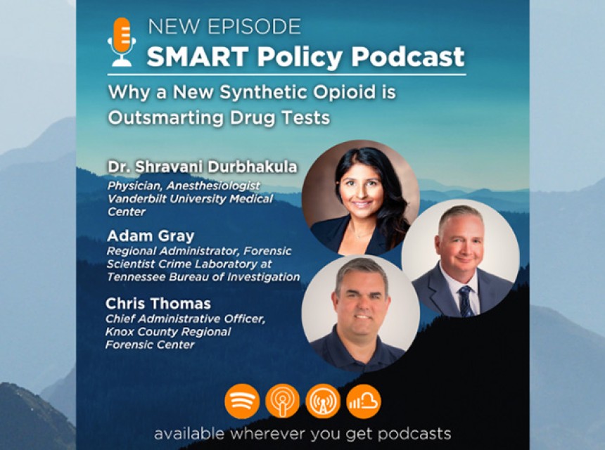SMART Policy Podcast featuring Dr. Shravani Durbhakula, Adam Gray and Chris Thomas.