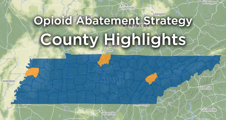 Article title superimposed over a map of Tennessee with Dyer, Sumner, and Roane counties highlighted.